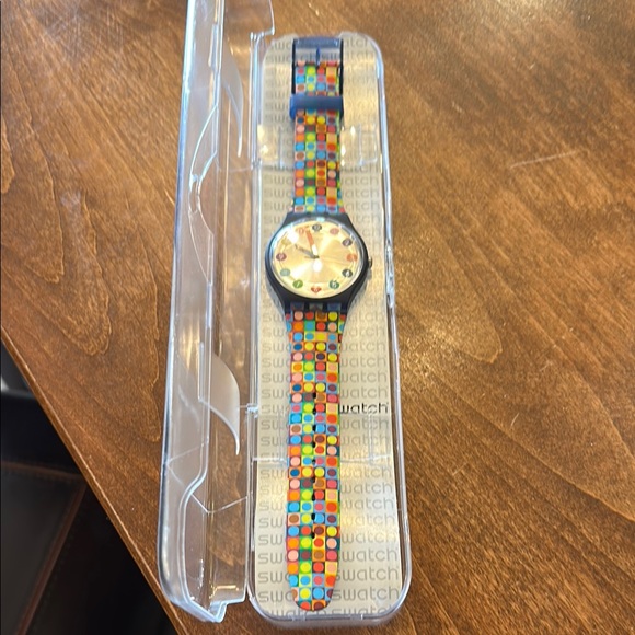 Swatch Multicolor Polka Dot Watch - Picture 2 of 5